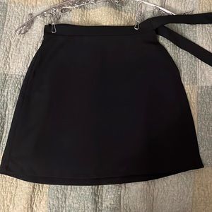 Lulus mini wrap skirt